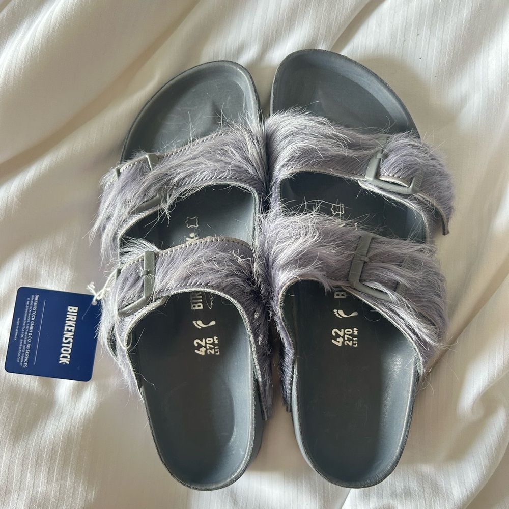 Rick Owens Pony Birkenstocks